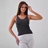 Shiny Sequined Knitted Women's Camisole Vest Top