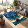 Zelda Crystal Velvet Rug, Soft Anti‑Slip Crystal Velvet Carpet for Living Room Bedroom Home Decor