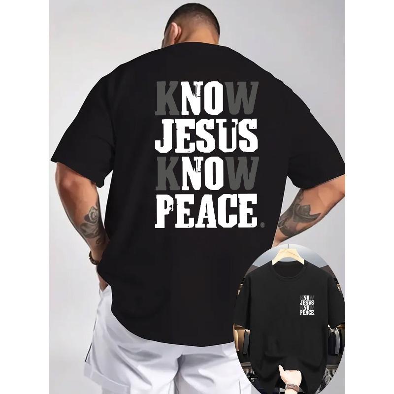 European sizes  Summer New Men s Casual Printed T-shirt with Ribbed Crew Neck and Short Sleeves S