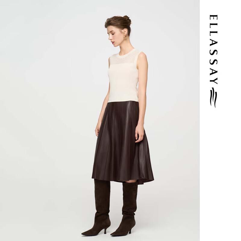 ELLASSAY Women's Elegant Sleeveless Knit Top