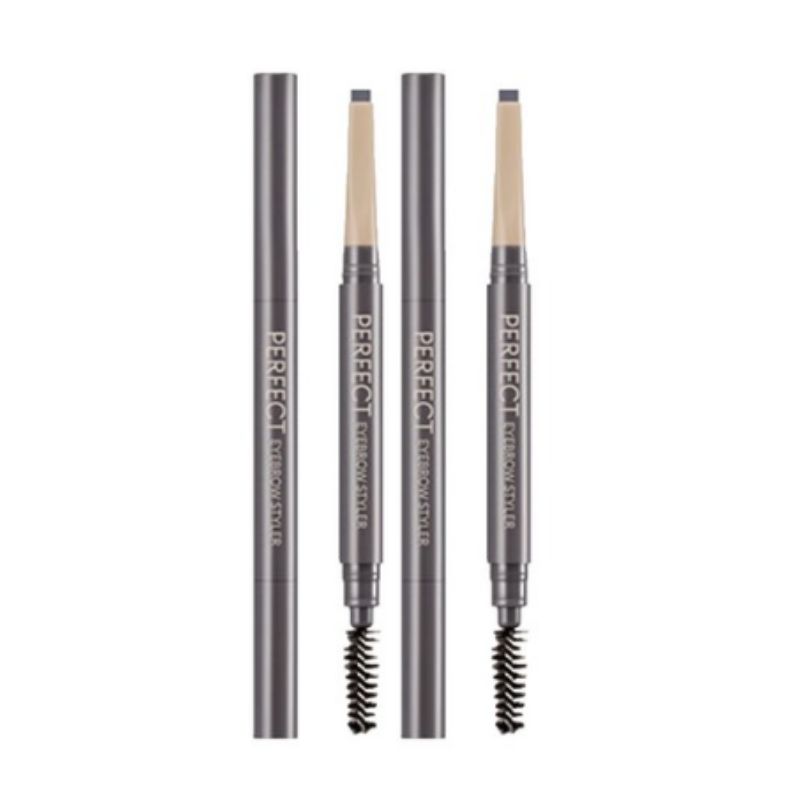 MISSHA Perfect Styler Auto Eyebrow Pencil 0.15g x 2pcs – Long-Lasting Natural Brow Defining Pencil