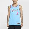 Nike Camiseta de Baloncesto para Hombre Azul AV4650-425