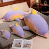 Nieuwe Leuke Droom Regenboog Dolfijn Pluche Speelgoed Gevuld Zacht Schattig Dier Poppen Bank Decor Baby Kussen Kussen Voor Kind Kinderen Cadeau