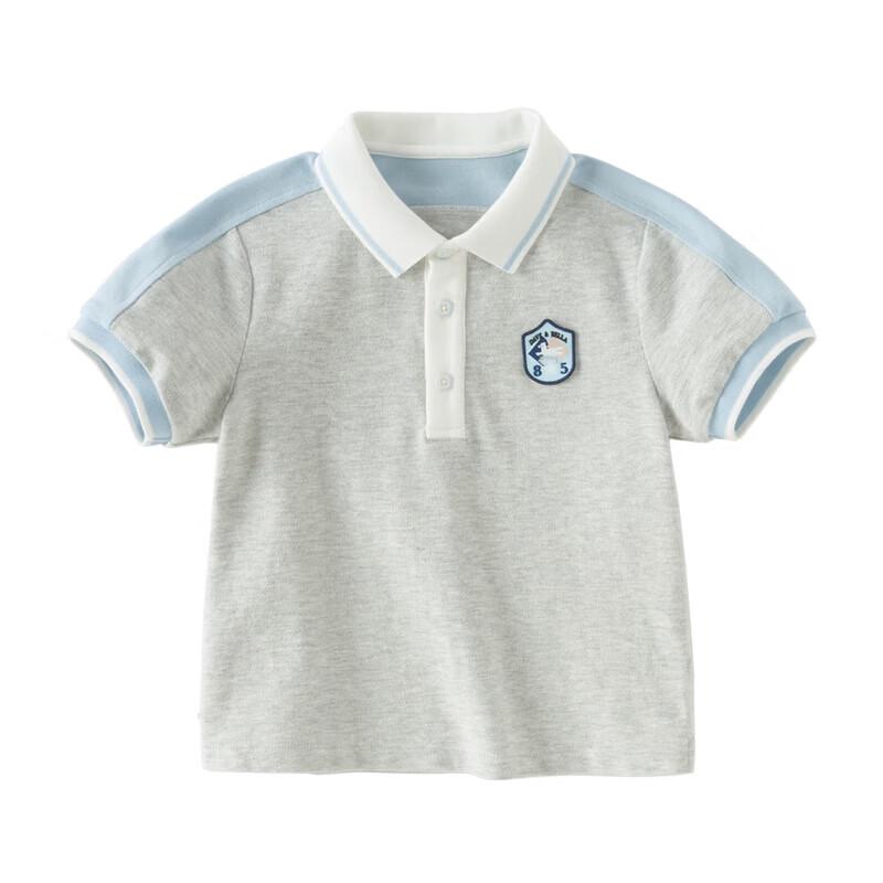 DAVE&BELLA Boys' Short Sleeve Polo Shirt