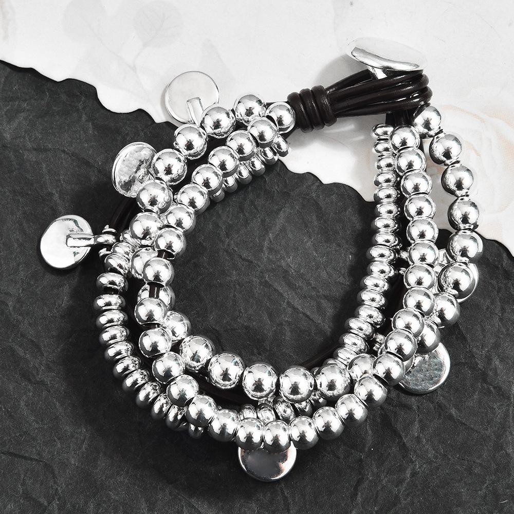 Spanish Personality Multi-Layer Heavy Hand-Woven Beaded Bracelet Female Russian Bracelet