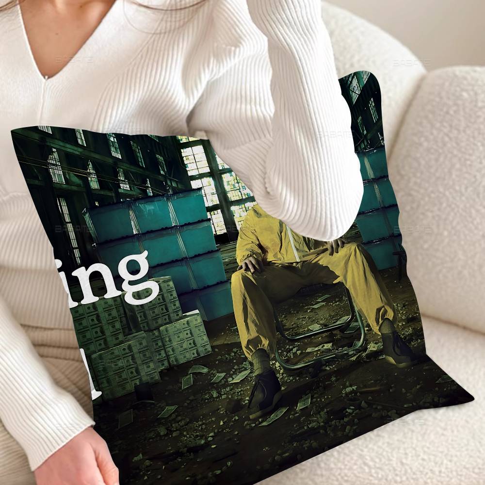 TV Series Breaking Bad Pillow Cover Sofa Cushion Cover Home Room Decoration Children Gift