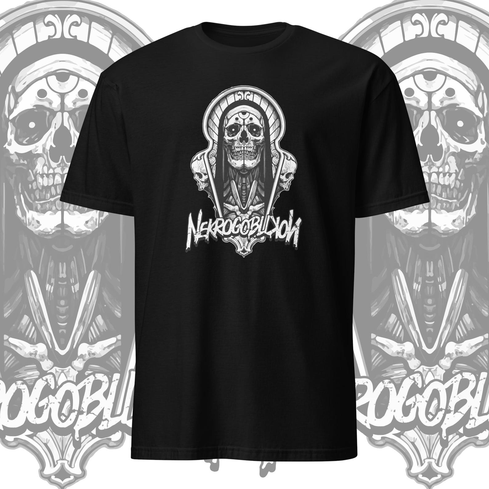 Nekrogoblikon T shirt Heavy Metal Clothing Metalhead Streetwear 2XL