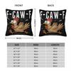 Y2K Home Funny F-Caw-F Chicken FCAWFDecoration Pillowcases Stuff Pillow Covers Zipper Multi-Size