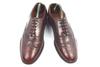 Pre-90s Vintage USA Made/HANOVER/Full Brogue Wingtip Goodyear Welt Shoes/10/27.5/Red Brown/Balmoral(USED)