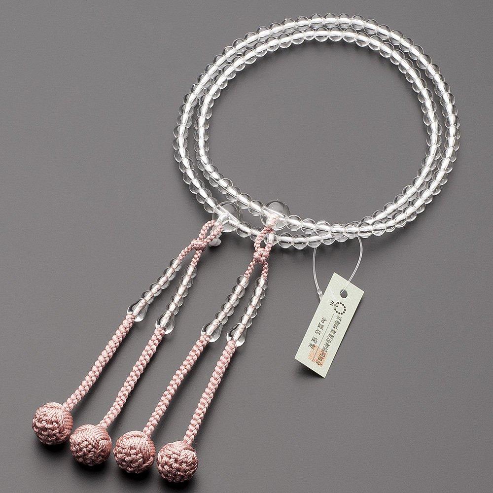 Buddhist altar shop Takita Shoten Mala Shingon authentic prayer beads Genuine 8 pure silk Hanabon tenbo prayer real prayer prayer formal prayer beads