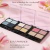 3pcs 4-Color Eyeshadow Palette Set Shimmer Matte Earthy Neutral Eye Shadow Compact Waterproof Long Lasting Eye Makeup Cosmetics