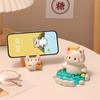 Creative Cartoon Cat Mobile Phone Holder Ornament Office Desktop Decoration Cute Practical Small Gift for Girls