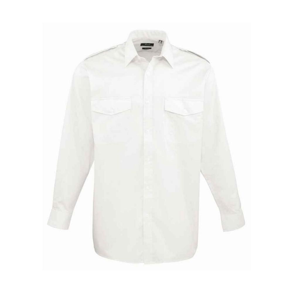 Premier Mens Long-Sleeved Pilot Shirt