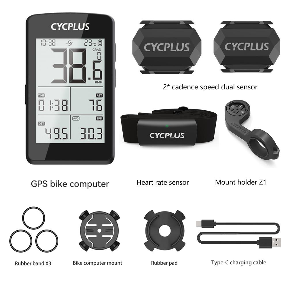 CYCPLUS M3 GPS Bicycle Computer ANT+ BLE 5.0 Cordless Waterproof Riding Speedometer Cycling Bike Accessories