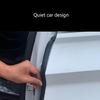 Car Door B Pillar Trim Edge Moulding Rubber Noise Weatherstrip Seal Strip Black