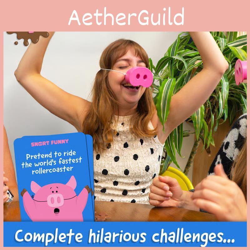 Il Gioco da Tavolo Oinkcredible You Laugh You Lose con Sviluppo delle Abilità Visive e Cognitive