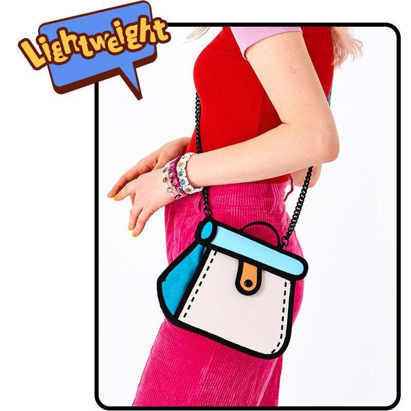 

Двухмерная мультяшная анимация девочка сердечко милый торт сумка новая цепочка сумка-мессенджер легкая маленькая сумка женская single bag + oblique shoulder strap [set]