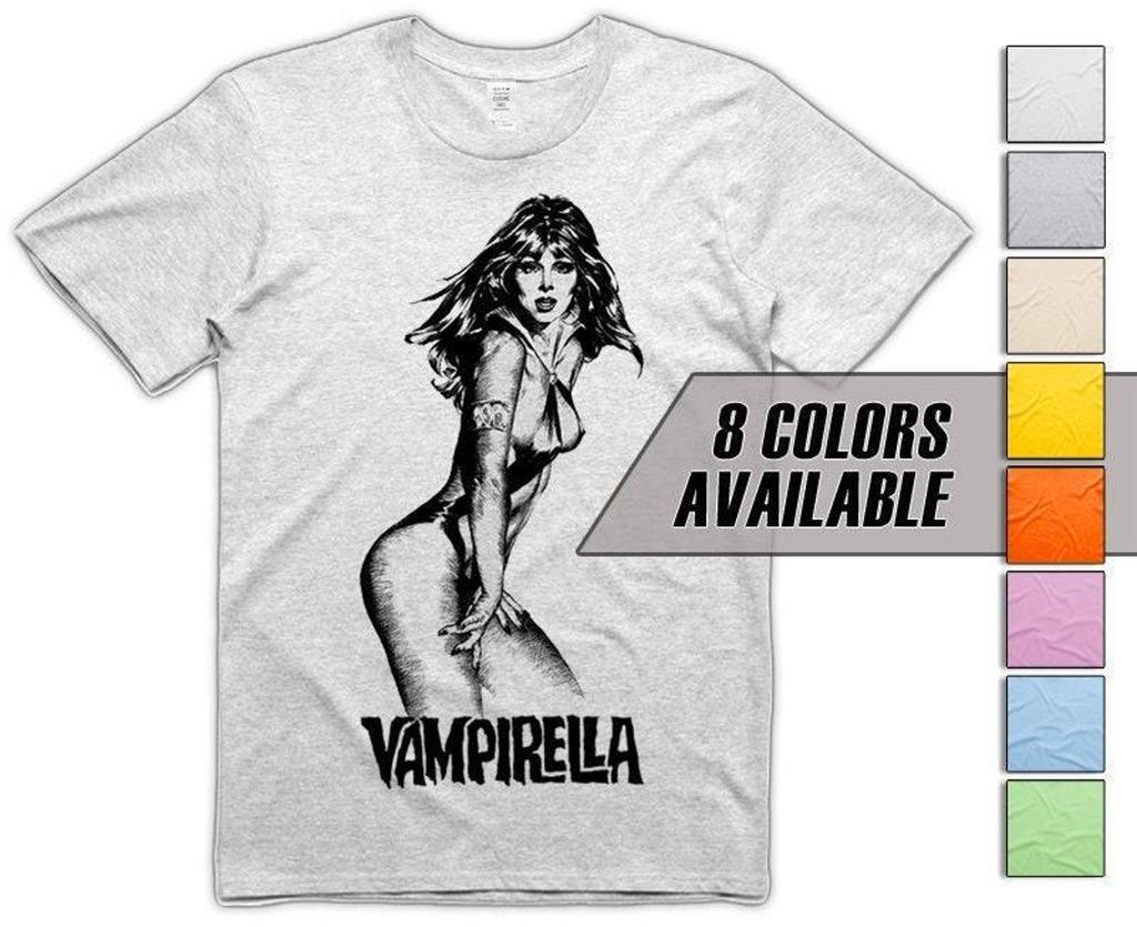 Vampirella V20 Men's T-Shirt All Sizes S-5XL 8 Colors Available