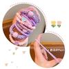 5PCS Colorful large circle children's rubber bands do not harm hair, girl headbands, Korean baby hair accessories, hair rings