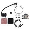 1set Ignition Coil Carburetor Air Filters Kit Replacement For Fs80R Fs85 For FS80 Hs80 Ht75 Hs75 Hs85 Trimmers Garden Equipment