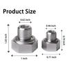 Hydraulic Pressure Sensor Adapter: M16x1.5/M12x1.5 To 1/8" NPT