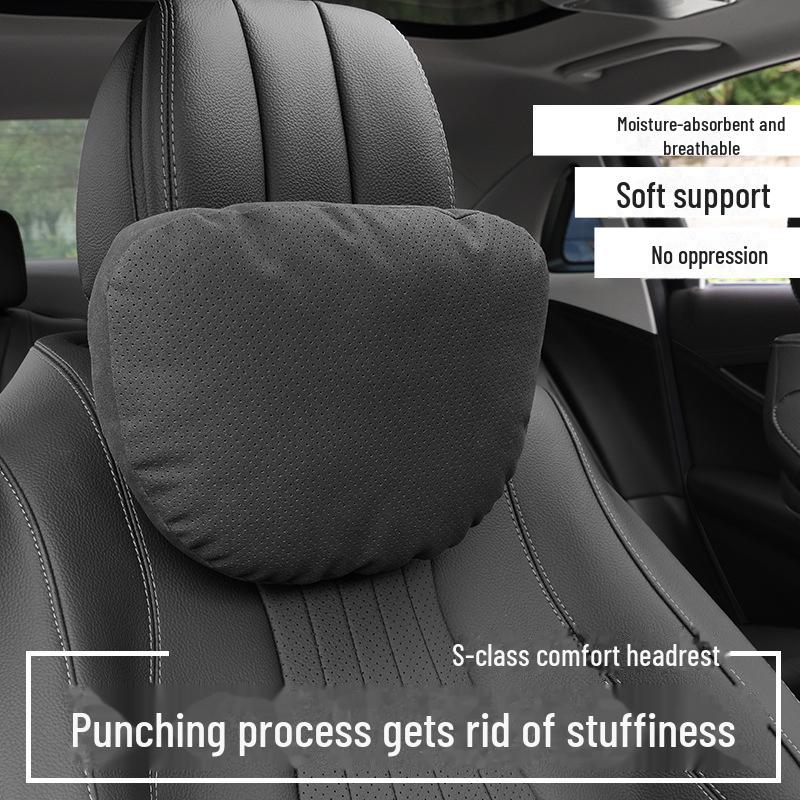 2024 Car Neck & Lumbar Support Pillow - Headrest & Seat Pad Accessories