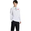 Li-Ning National Flag Glory Series Five-Star Flag Print Three-Dimensional Cut Comfortable Straight-Cut Casual Long Sleeve Polo Shirt APLU763-2