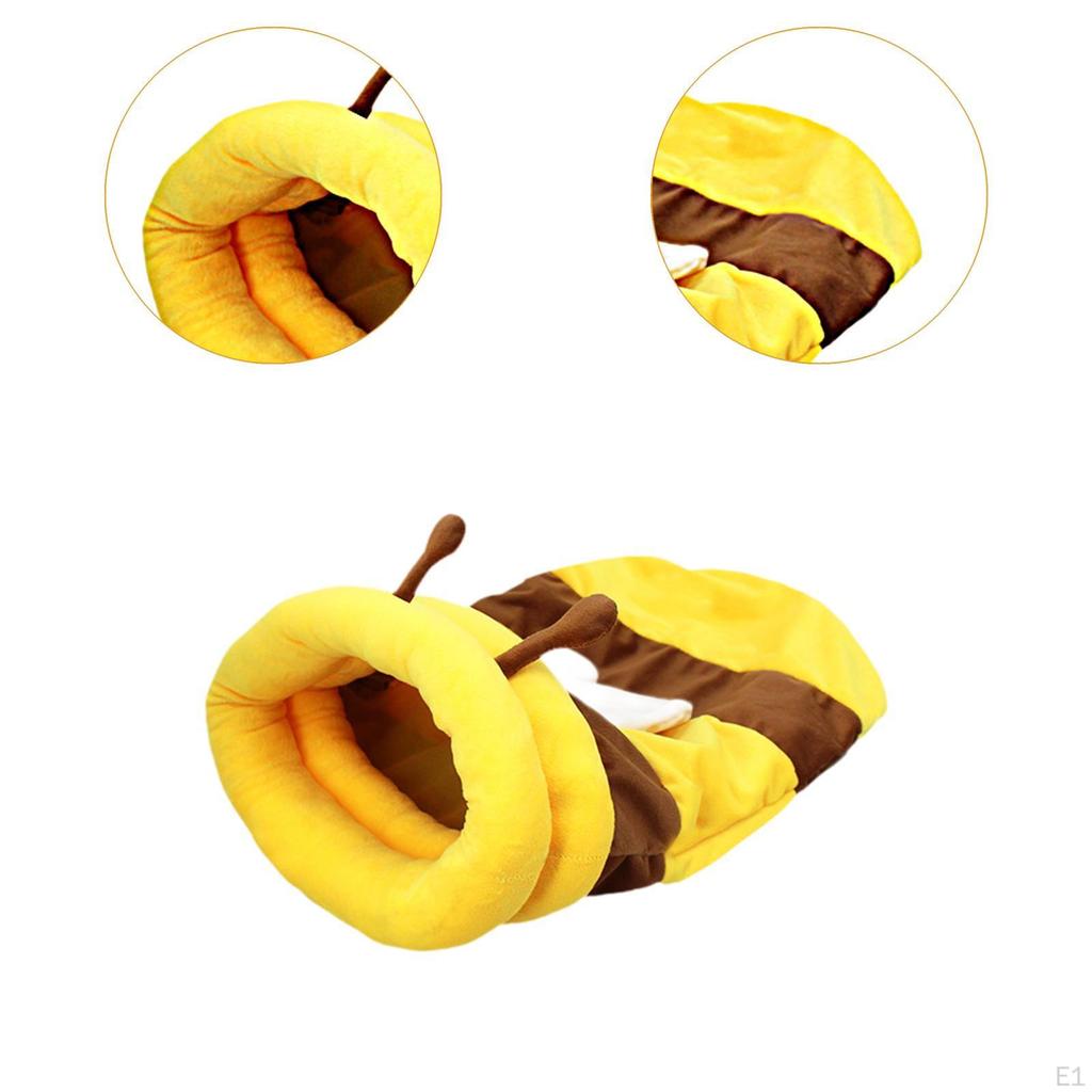 Honey Pot Bed Cozy Comfortable Warm House Pet for Small Cats Soft and Thick, Nest,