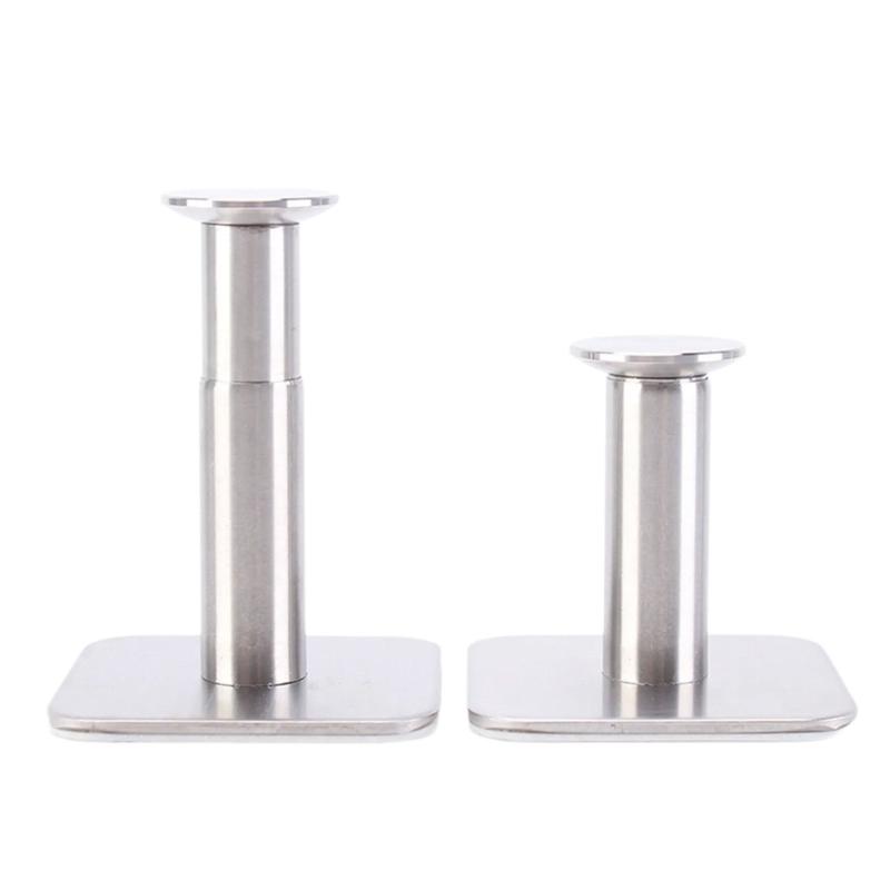 Steel Headphone Hook Adhesive Mount Kit for Secure Srong Storage On Wall Desks In Home or Office Setting