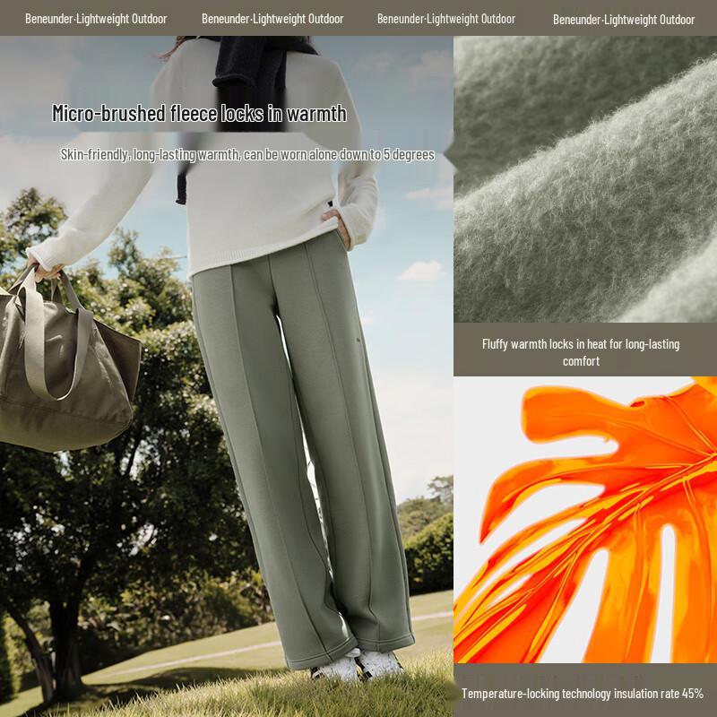 Beneath Women's Breathable Wide-Leg Pants AF86024