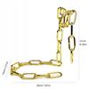 Wine Holder Stand Bottle Alcohol Gold Chain Stylish Gift