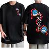One Piece Portgas D Ace ASCE Y2K TShirt Men Vibrant Print Cotton Anime Graphic Tee Trendy Streetwear Short Sleeve Crew Neck Top