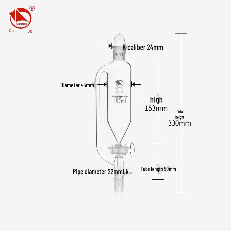 Laboratory Constant Pressure Separating Funnel