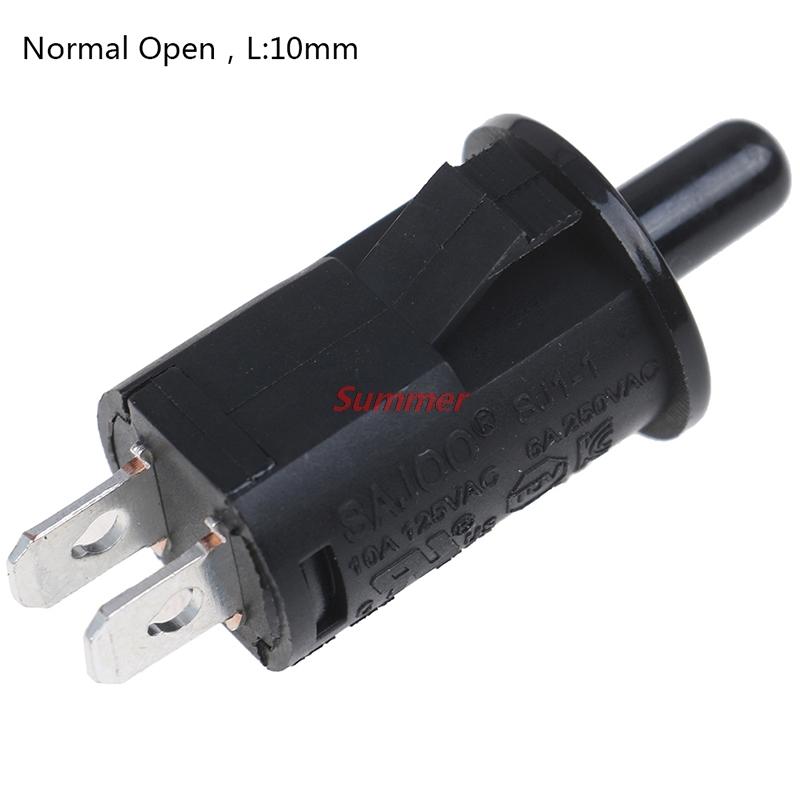 

New 1Pc Door Switch Refrigerator Cabinet Light Disinfection Cabinet Wardrobe Closed Press Button Switch