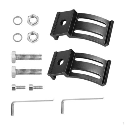 2Pcs Led Lights Bar Mounting Brackets Slide Bracket Kit Lamp Stand Car Accessories
