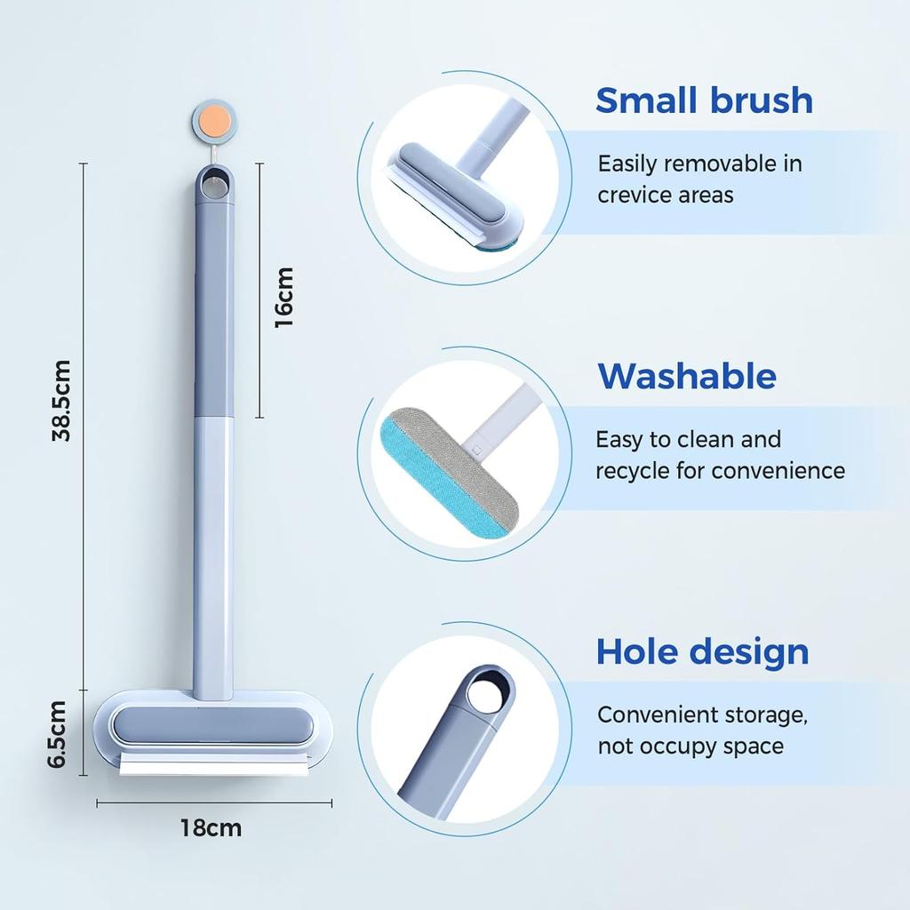 Upgrade Pet Hair Remover  4 in 1 Long Handle Cat and Dog Hair Removal Brush Washable Lint Brush for Furniture Couch Carpet Clothes