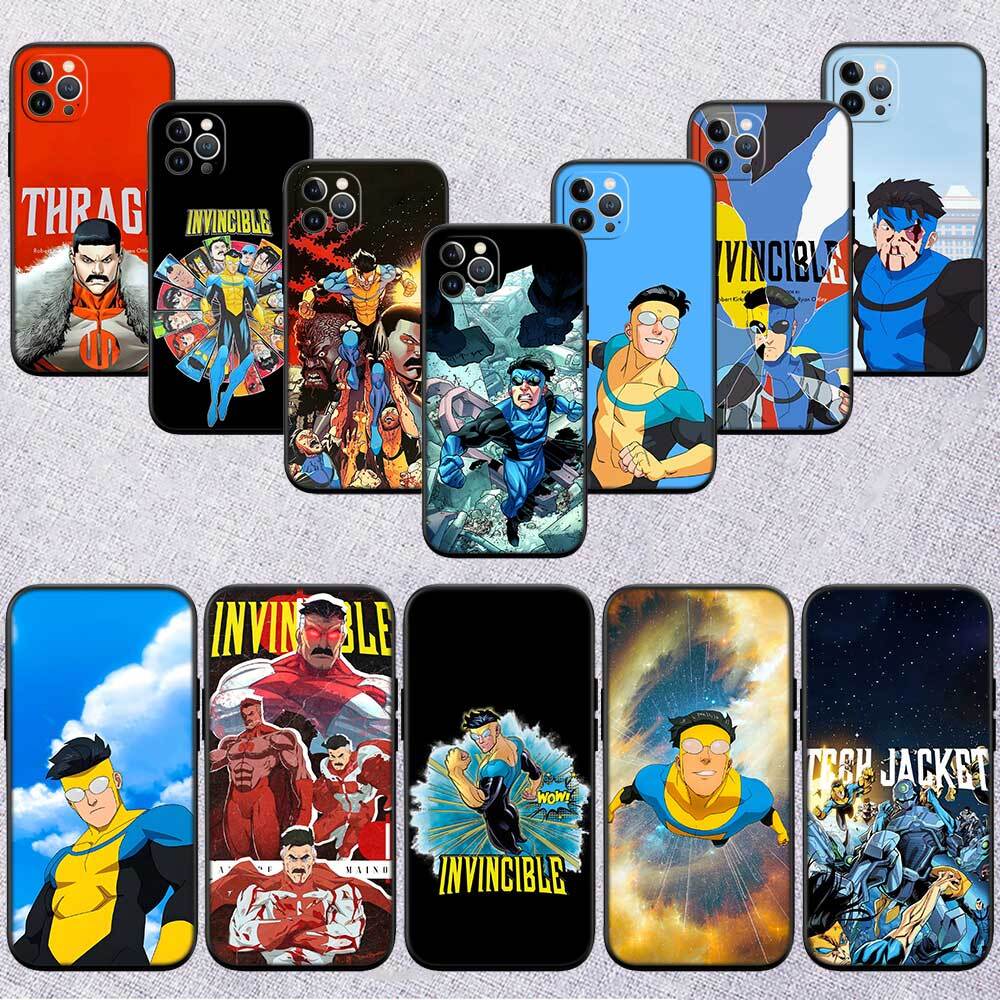 I-Invincibles Phone Case for Samsung S20 S21 S21S S22 S23 S24 FE Ultra Plus Lite F06 F16 M06 M16 M56 A07 A17 A36 A37 A55 A57