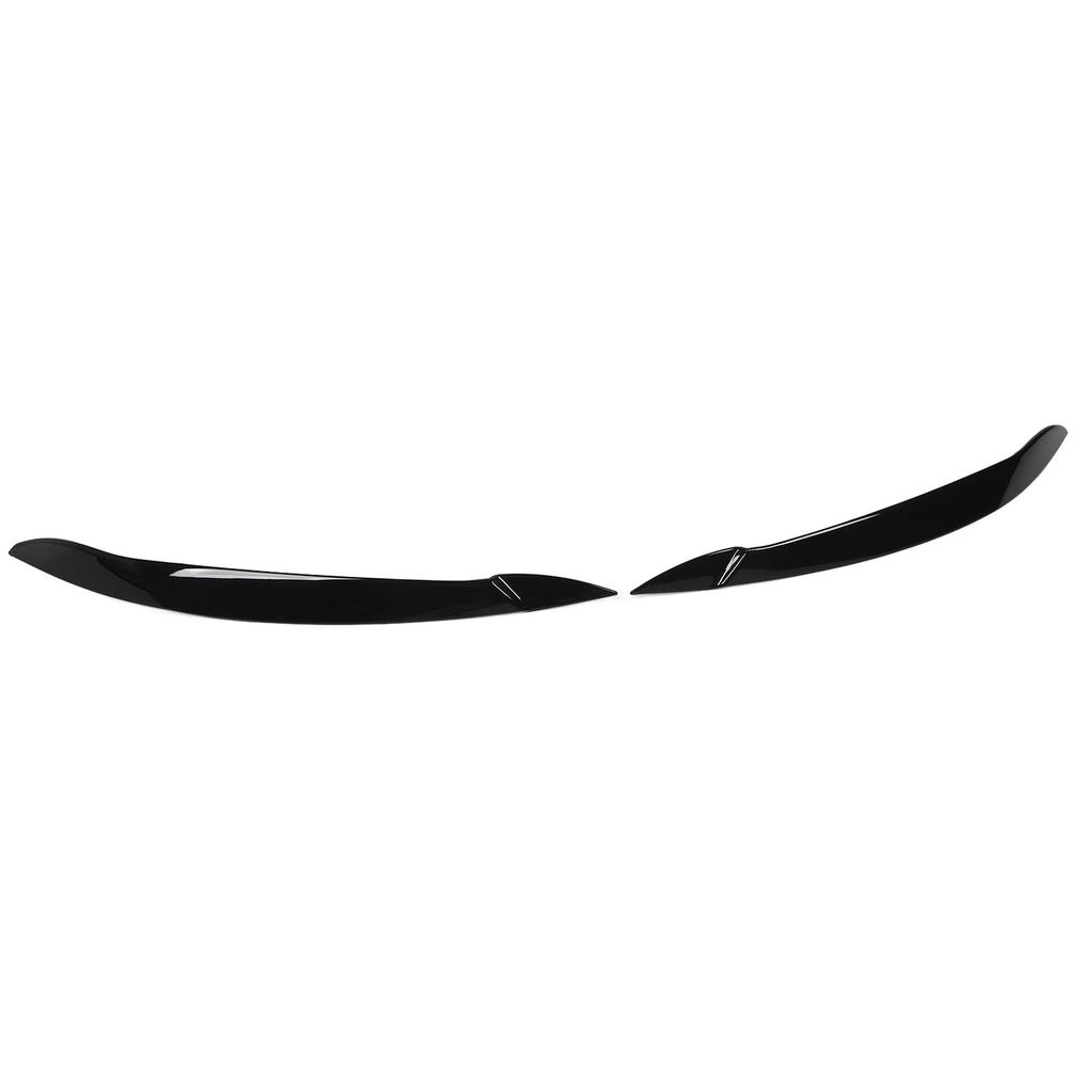 1 Pair Hdlight Eyebrow Left Right Fade Proof Front Hdlight Eyelid Trim for X5 E70 2008 to 2013