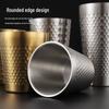 Di Ruien Stainless Steel Double-Layer Beer Mug