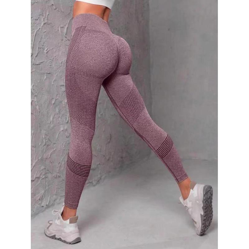2025 High Waist Solid Color Hip-Lifting Yoga Pants for Women