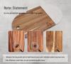 DL014 Marble Inlaid Wood Cutting Board - Home Kitchen Chopping Tool