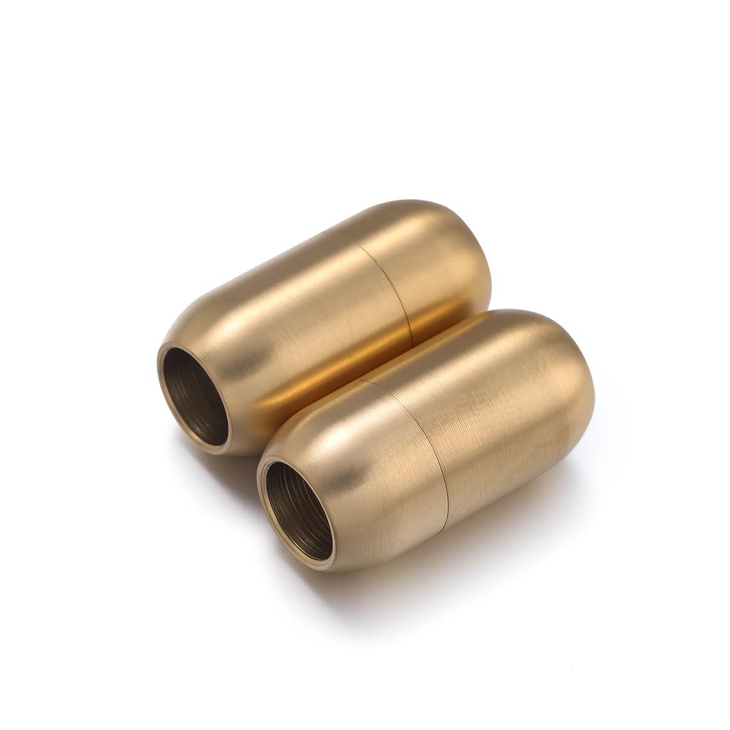 1 Stück Edelstahl 7-12mm Magnetverschlüsse Lederband Armband Magnet Spitze Schnalle Halskette DIY Verbindungsstücke Schmuckherstellung