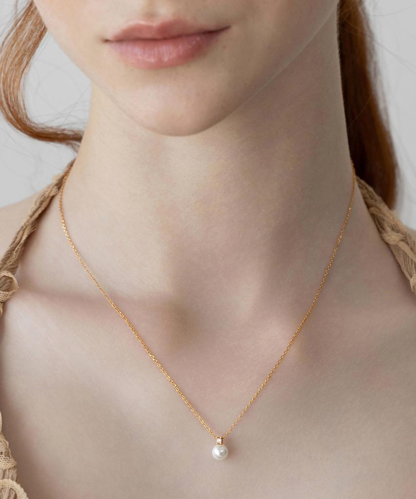 Tatiana (Silver 925) 6Mm Swarovski Pearl Necklace Nz2491