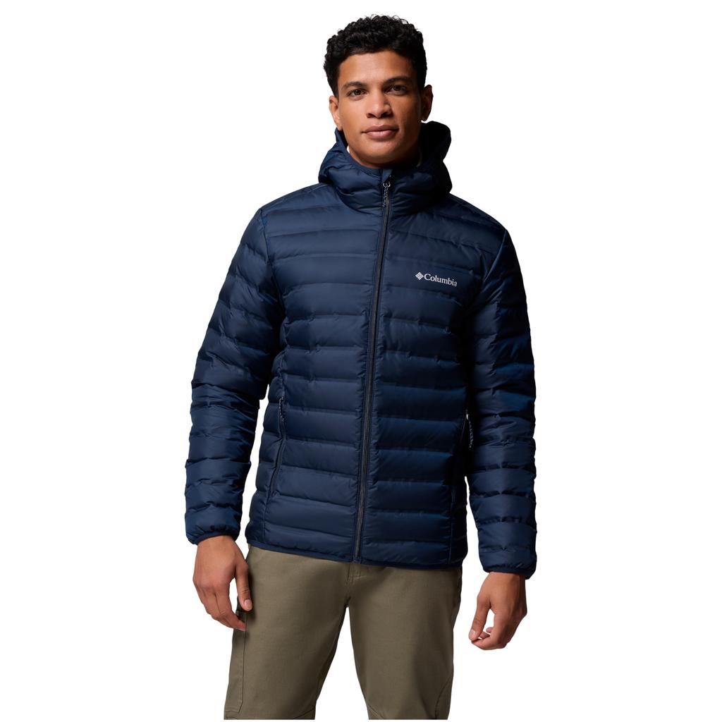 Columbia Lake 22 II Down Hooded Jacket, Mens Navy Jacket