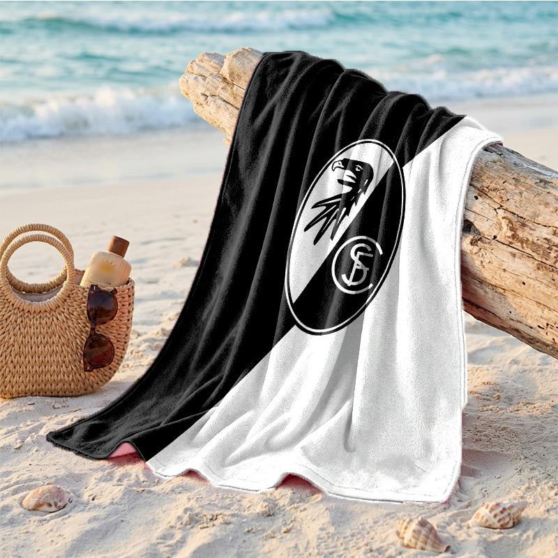 Asciugamano da Spiaggia in Microfibra SC Freiburg FC Asciugatura Rapida Assorbente Grande per Spiaggia Nuoto Viaggio