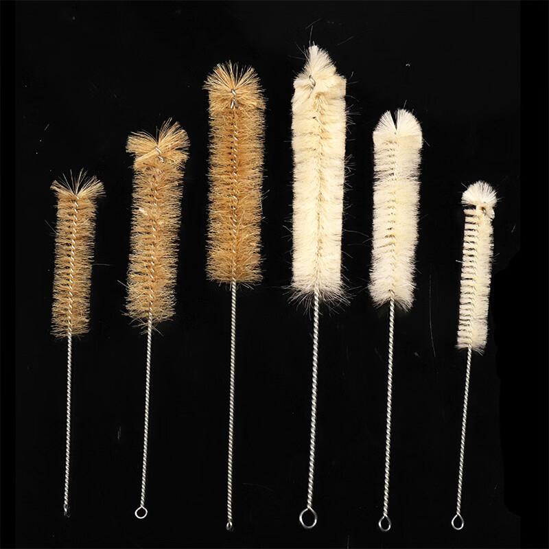 6-Piece Wool & Pig Hair Lab Brush Set