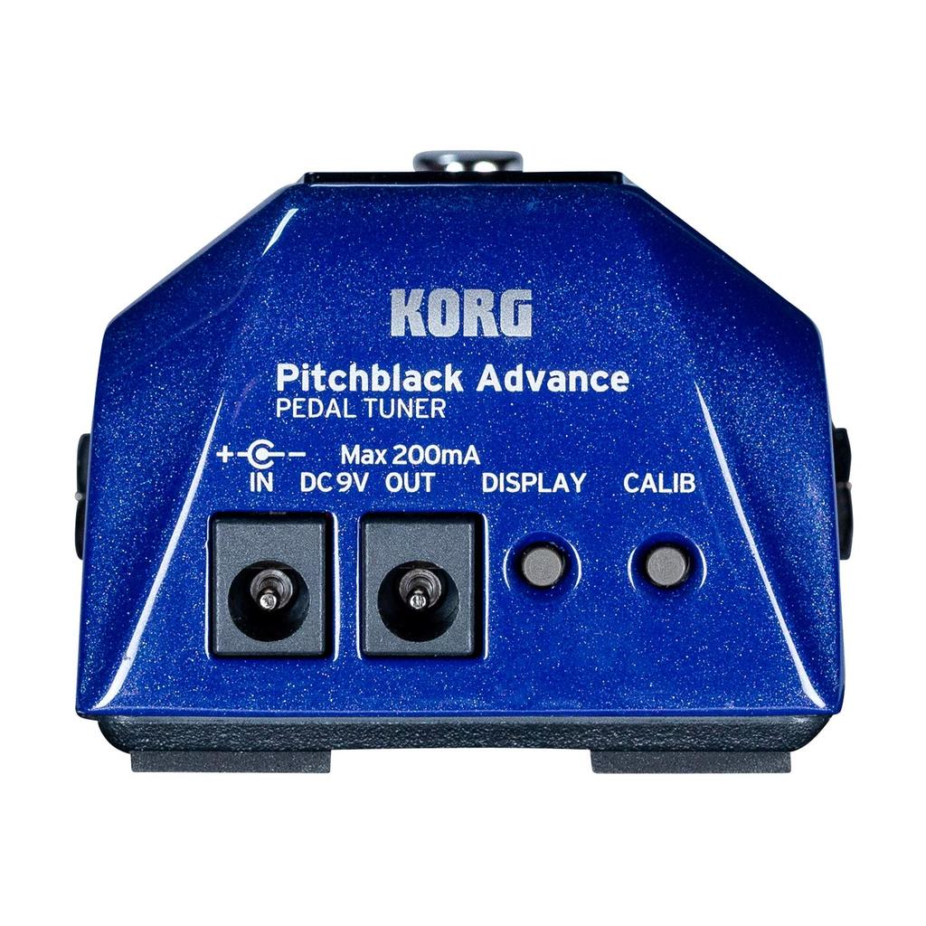 KORG Pedal Tuner Pitchblack Advance BL Sparkle Blue BL Guitar/Bass PB-AD