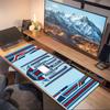 Martini Car Large Size Mouse Pad Large Gaming Table Cushion Nonslip Laptop Tablet Big Mousepad Xxl Mat Mini Pc Playmat With Lock Edge