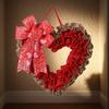 Valentine Decorations Artificial Heart Wreath for Window Wall Front Door Indoor Outdoor Home Decor