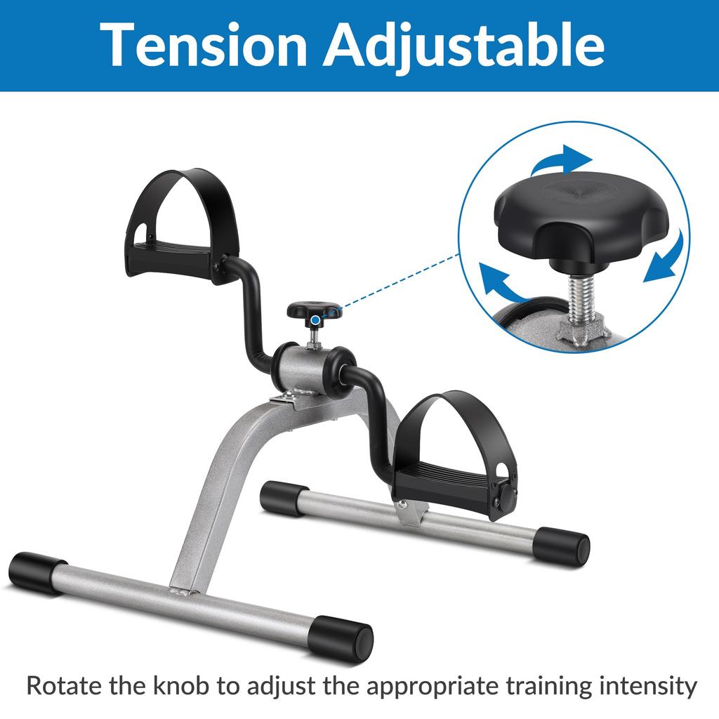 Pedal Exercise Mini Exercise Bike for Leg and Arm Recovery Exercises.